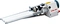 double knife cloth cutting machine